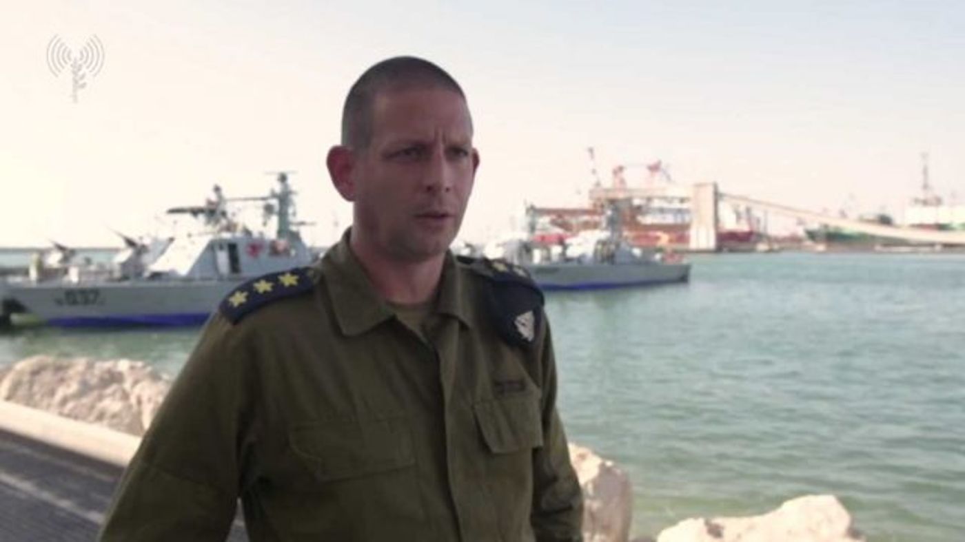 אל"מ אמיר גוטמן מפקד הזירה הדרומית בחיל הים