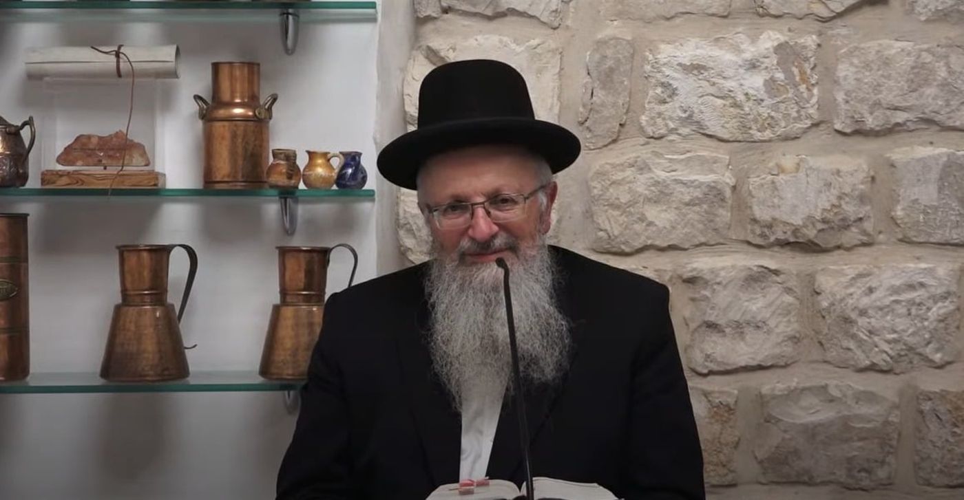 בדיקת הקורונה של הרב שמואל אליהו – שלילית