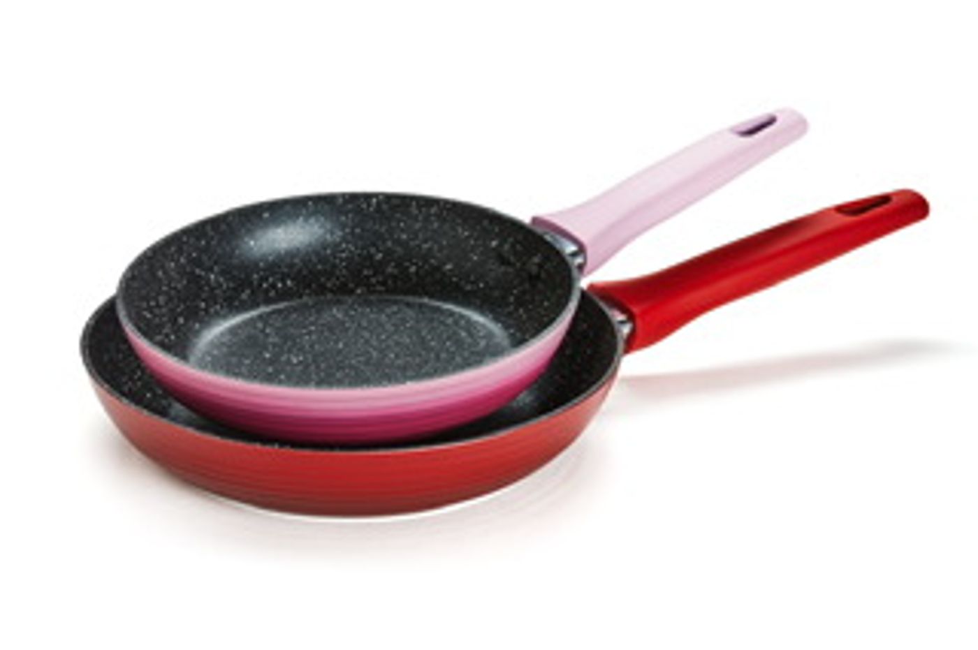 מארז 2 מחבתות, 20 סמ + 24 סמ, עם ציפוי Non Stick איכותי, בגימור דמוי שיש סולתם (1)