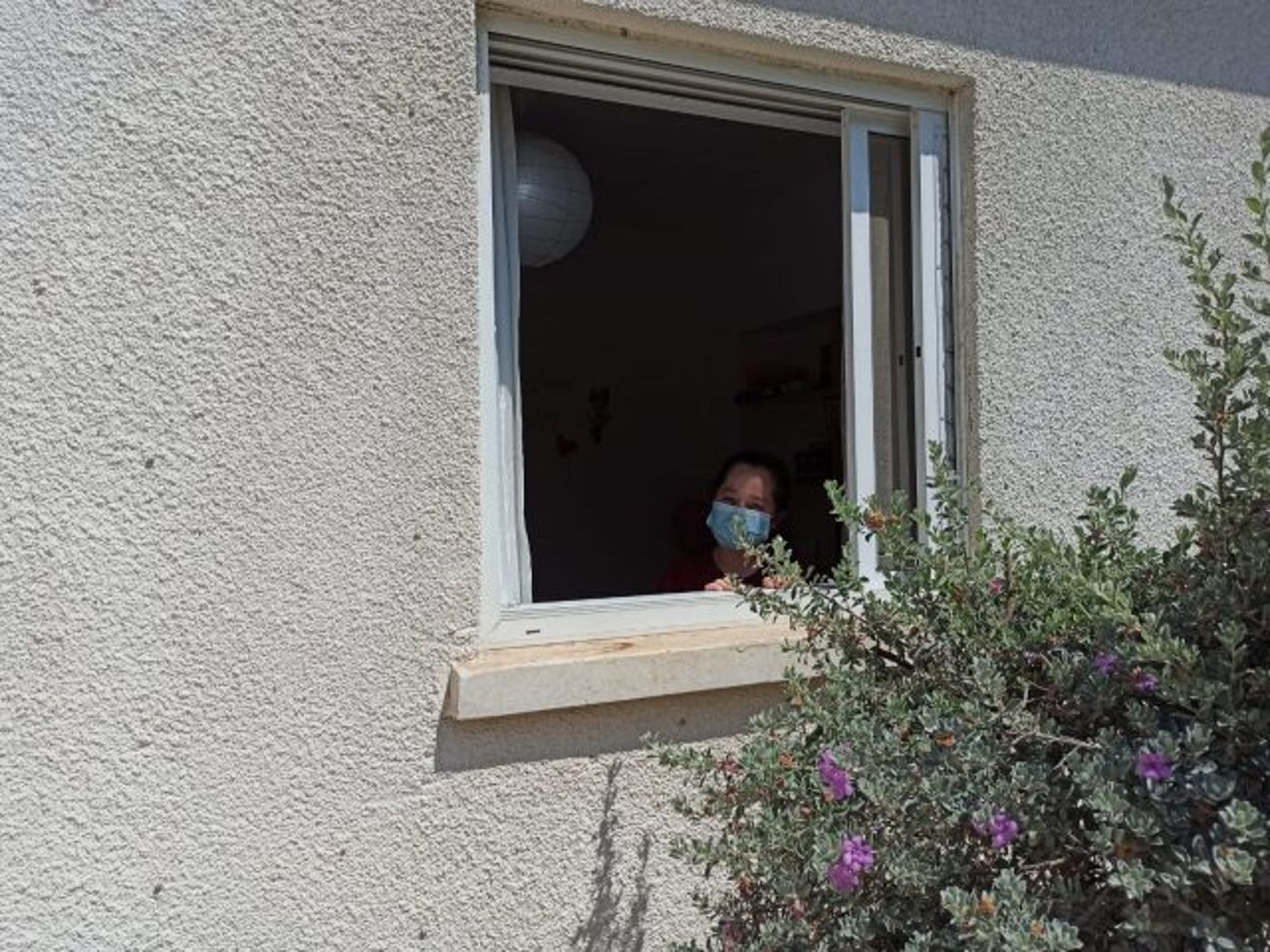 אוריה בבידוד בחדרה