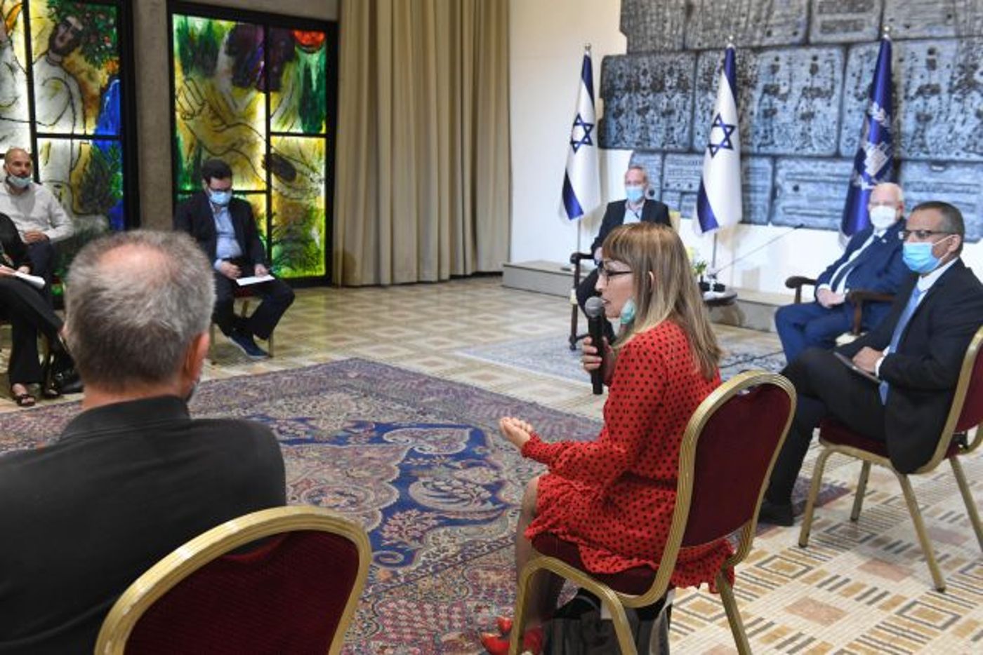 "הגענו לפת לחם": אנשי התרבות נפגשו עם הנשיא