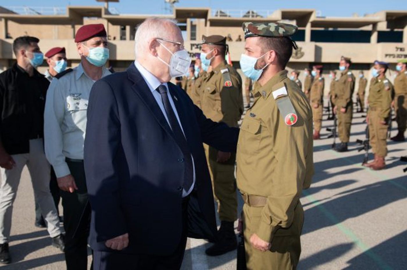 נשיא המדינה בטקס