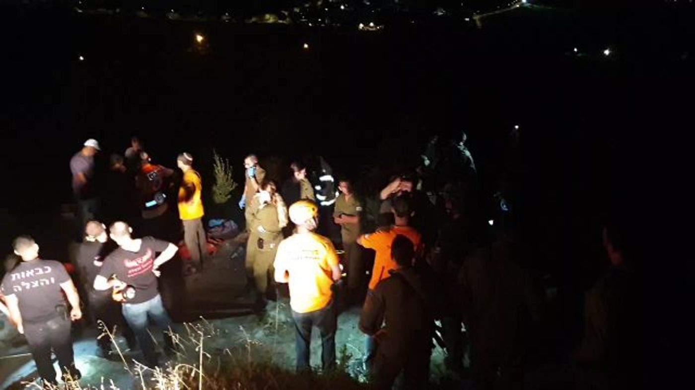 זירת האירוע (קרדיט: דוברות המשטרה)
