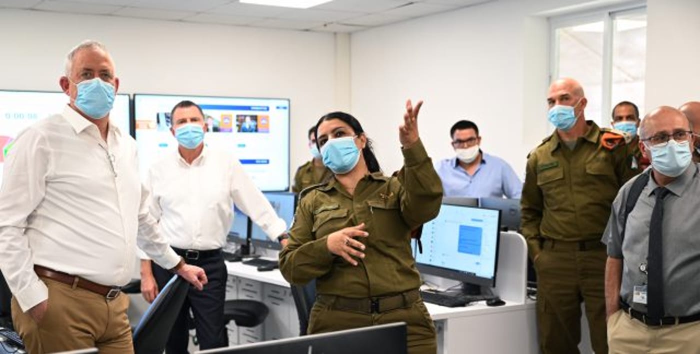 גנץ ואדלשטיין: "צריך שיתוף פעולה כדי לנצח את הנגיף"