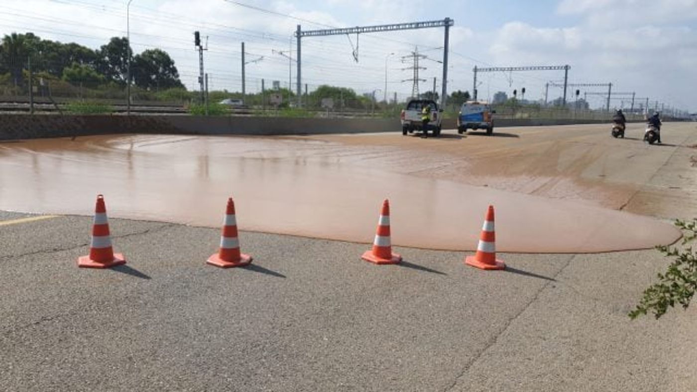 בגלל בור בכביש: נתיבי איילון לדרום יחסמו עד מחר