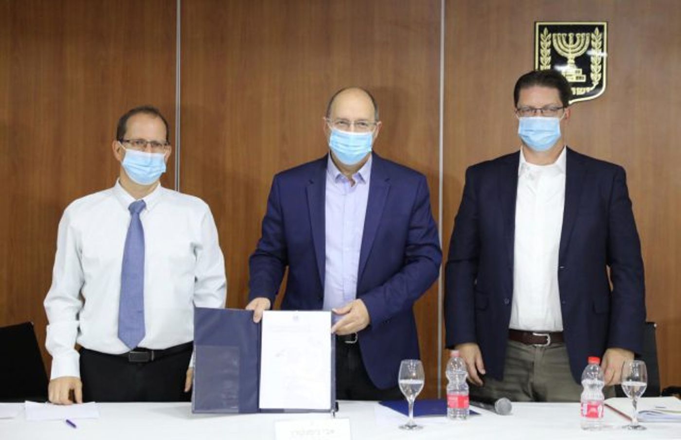 השופט מרזל, השר ניסנקורן והמשנה ליועמ"ש נזרי