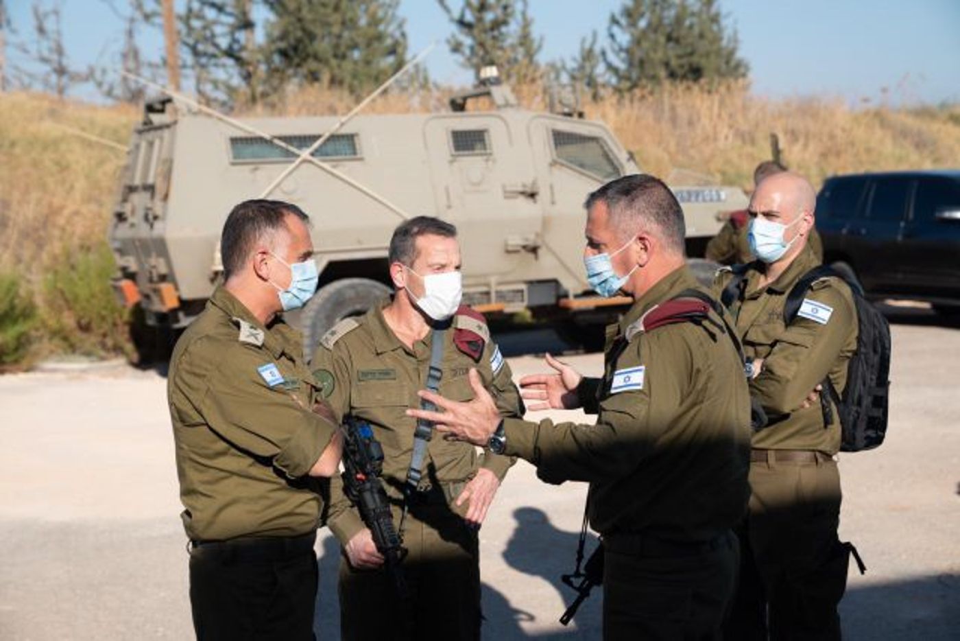 הרמטכ"ל בסיור בצפון