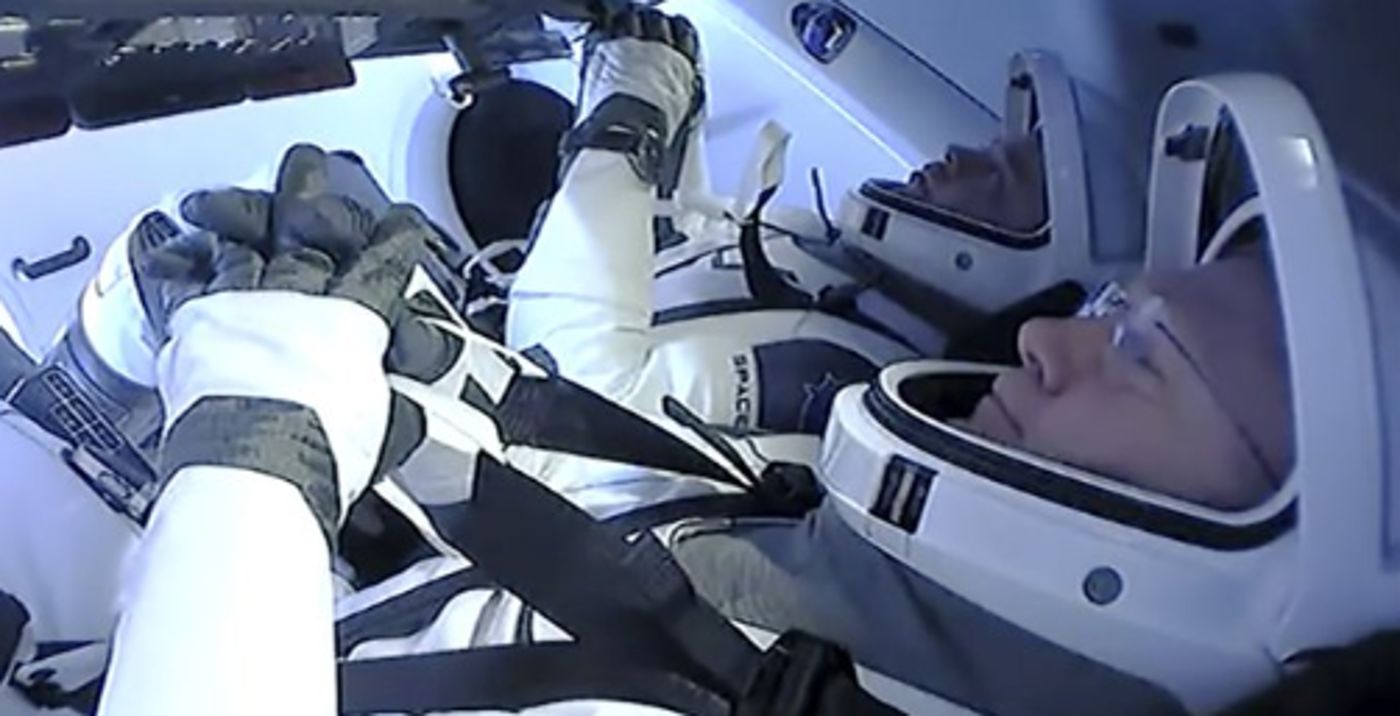אחרי חודשיים בחלל: טיסת SpaceX חזרה לכדור הארץ