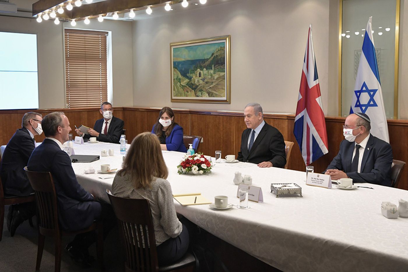 נתניהו לשר הבריטי: "מצפים לשינוי מדיניות נגד איראן"
