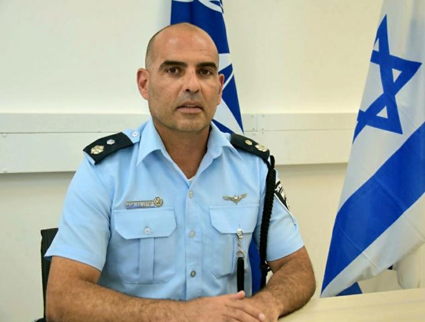תחנת כרמיאל – מונה סנ"צ איציק בן אבו. (באדיבות: דוברות המשטרה)