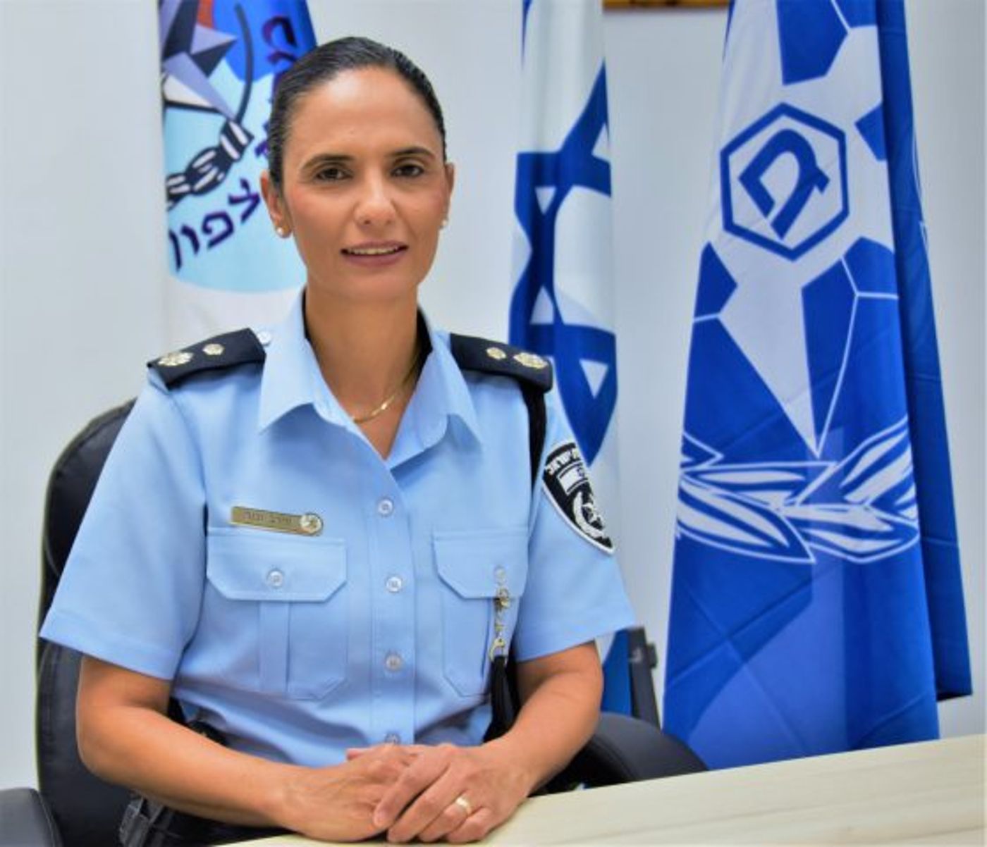 תחנת משגב – מונתה סנ"צ מירב וגנר. (באדיבות דוברות המשטרה)