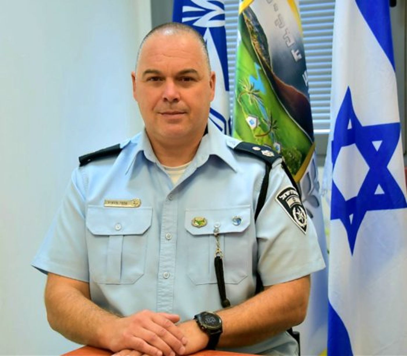 מת"ח נוף גליל – מונה סנ"צ אסף מנצור. (באדיבות: דוברות המשטרה)