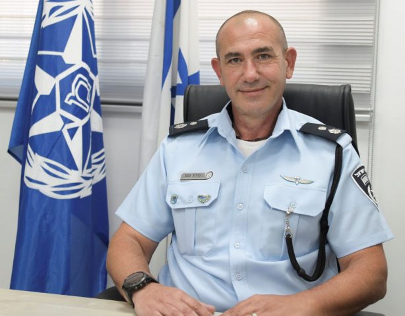 מת"ח מעלות תרשיחא – מונה סנ"צ מירון ממן. (באדיבות דוברות המשטרה)