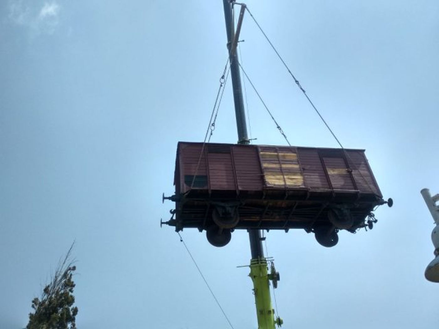 עדות היסטורית: קרון רכבת הועבר מגרמניה לישראל