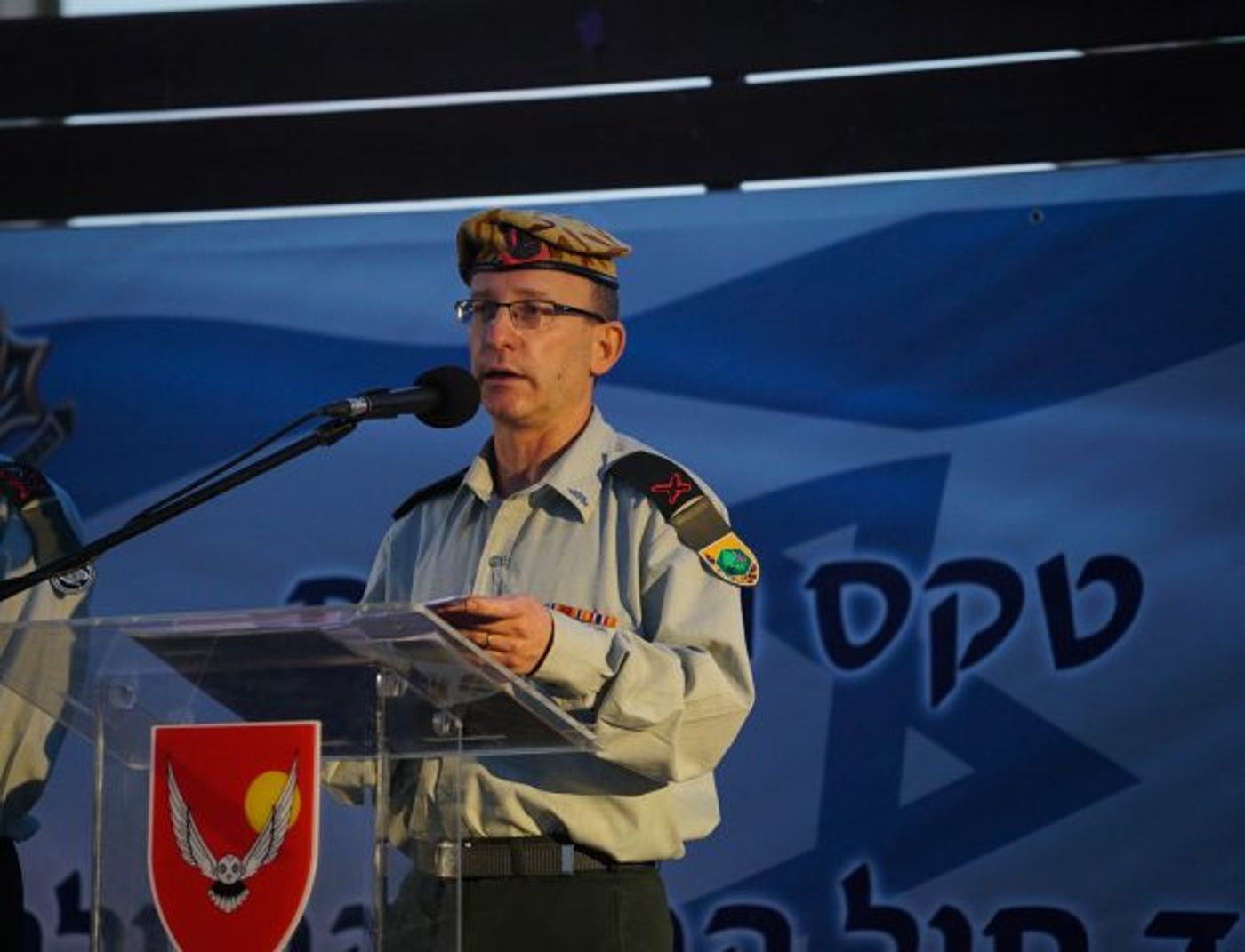 המפקד היוצא תא"ל אמיר אבשטיין