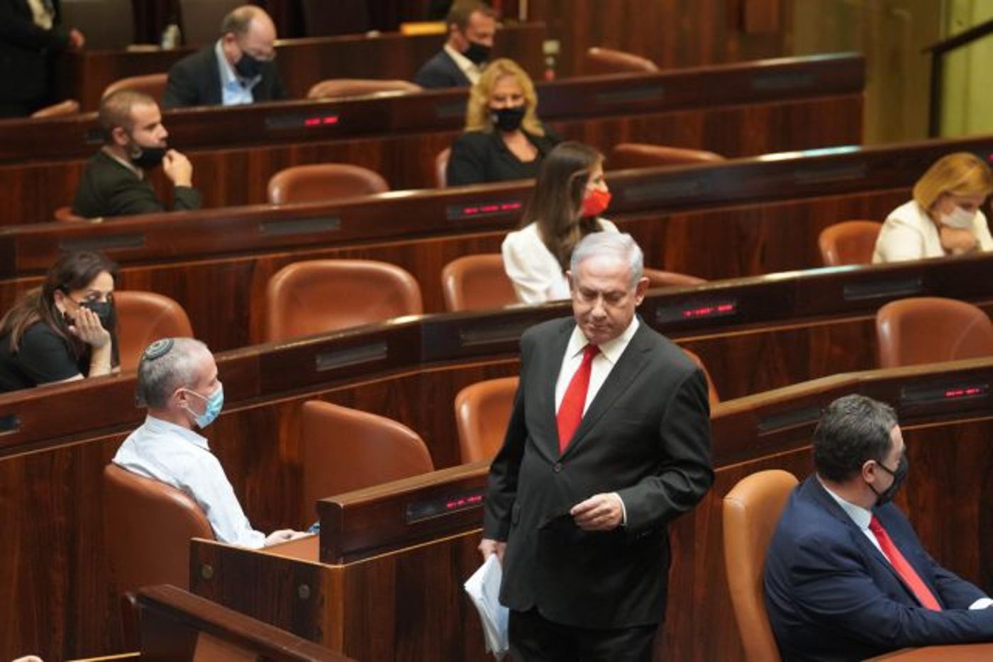 נתניהו עולה לנאום