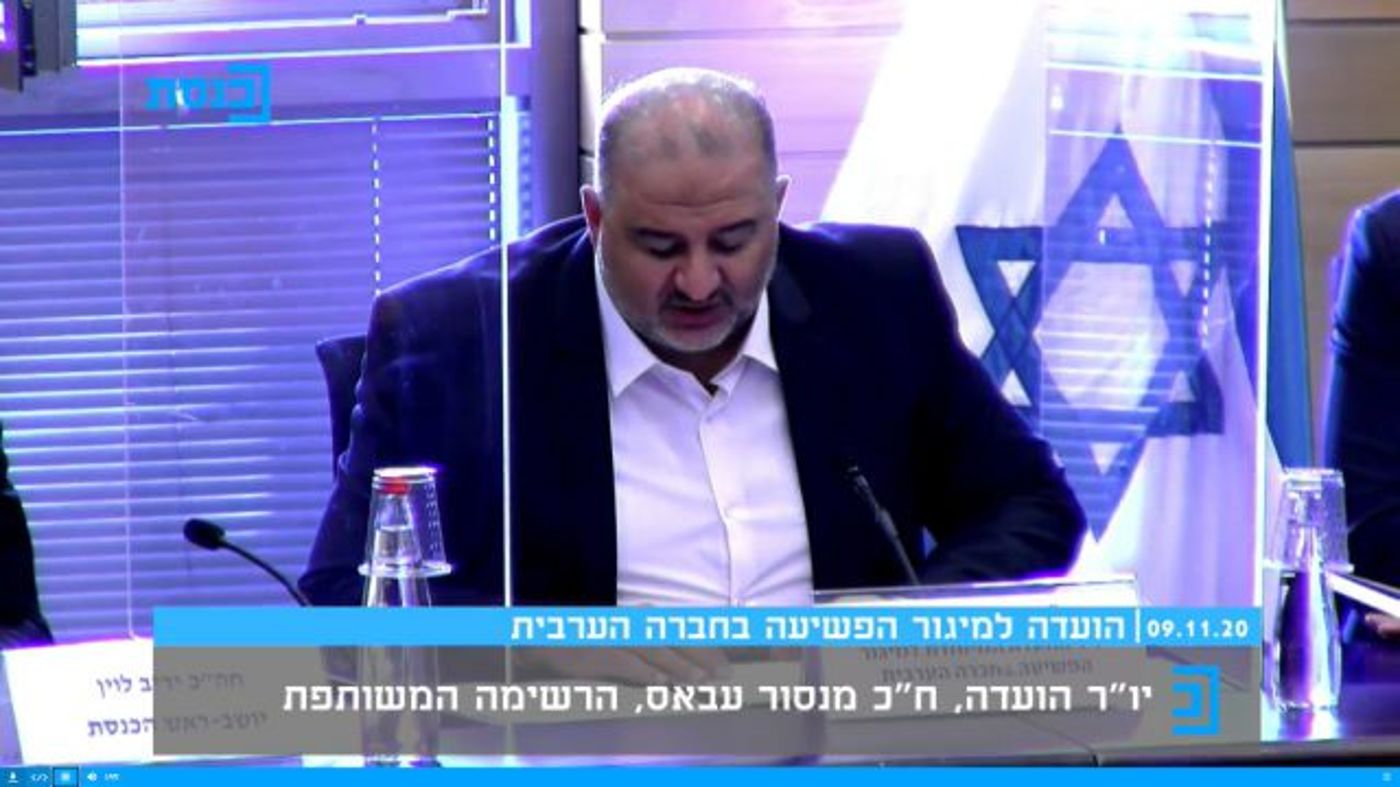 צילום מסך: ערוץ כנסת
