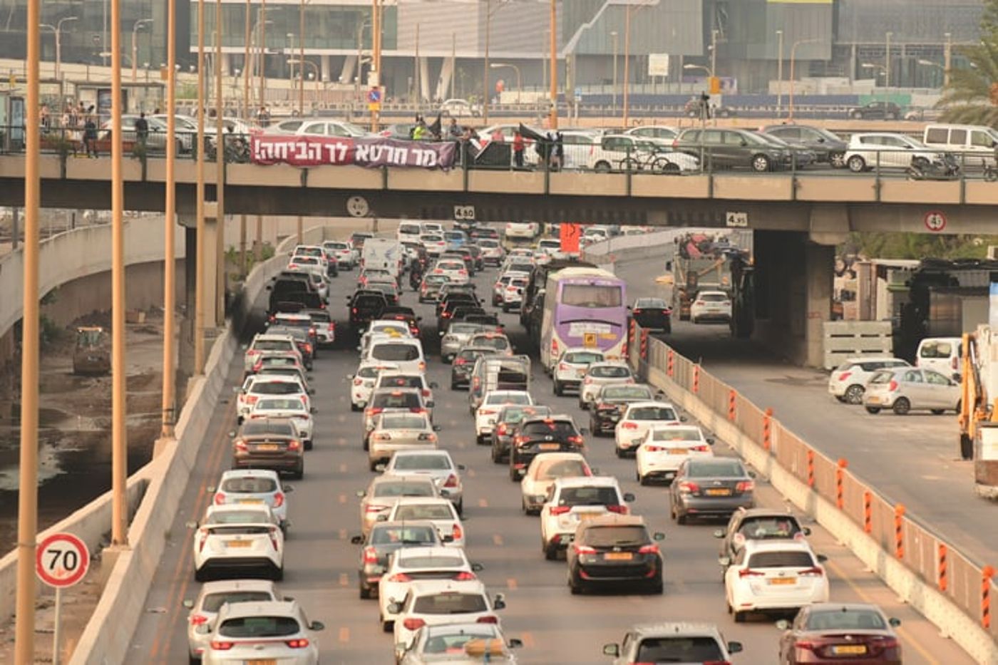 לידיעת הנהגים: כביש איילון ייחסם לתנועה השבוע