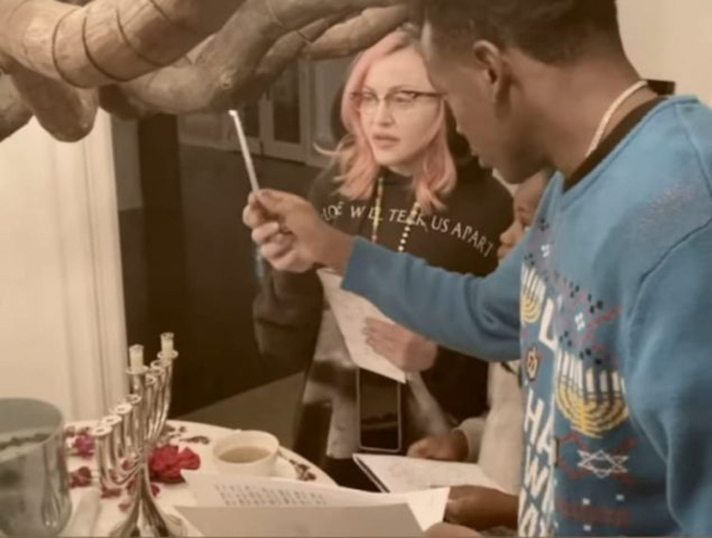 צילום מסך מתוך אינסטגרם מדונה