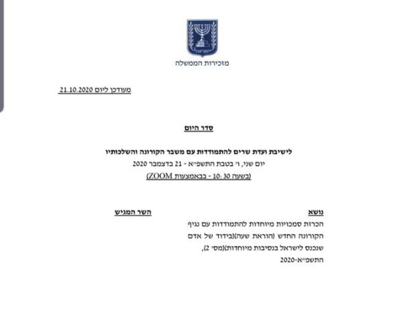 2,821 חולי קורונה חדשים ביום; אחוז המאומתים 4.1%