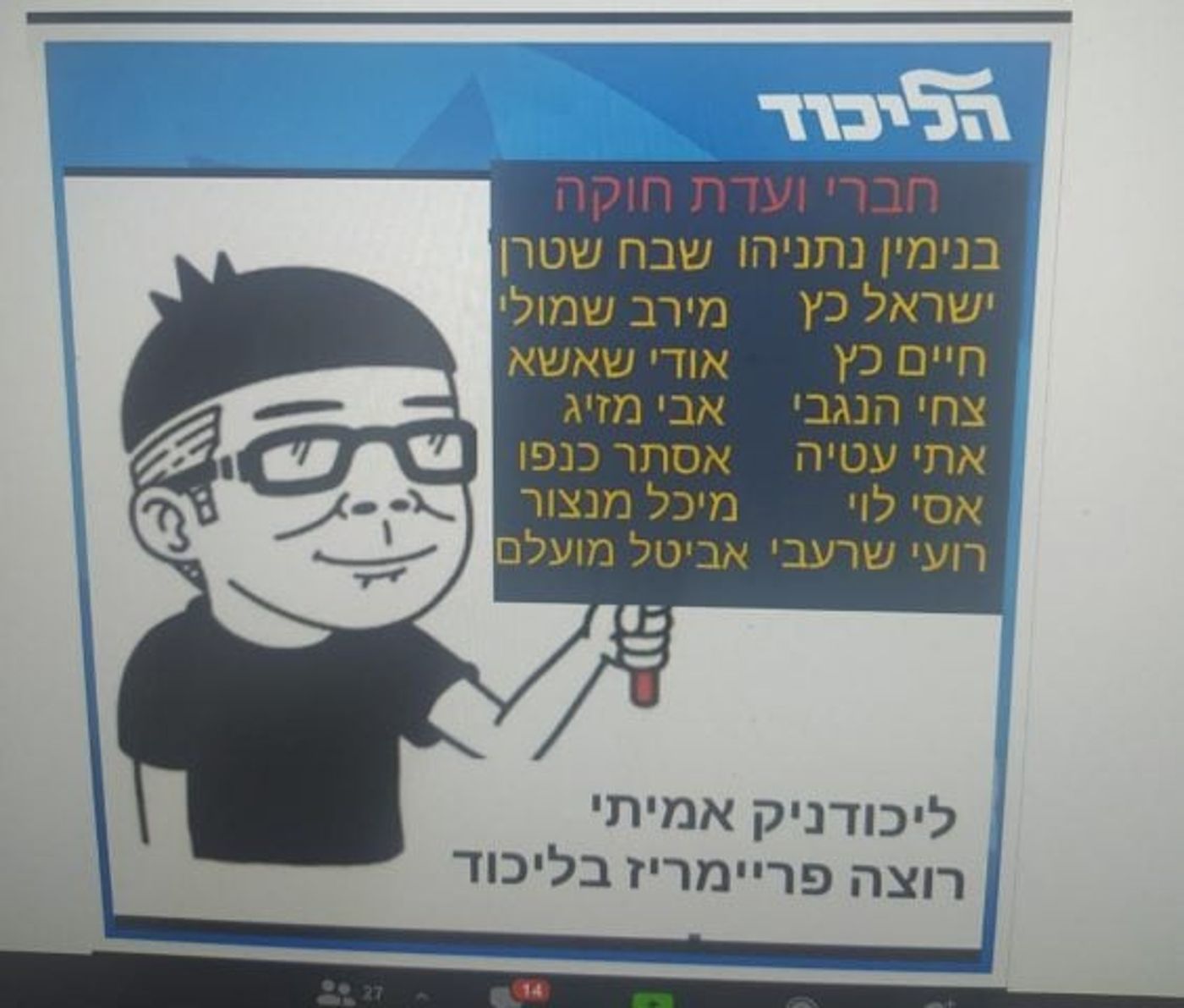 תיעוד חברי ליכוד בשיחה סגורה: "סופה של התנועה"