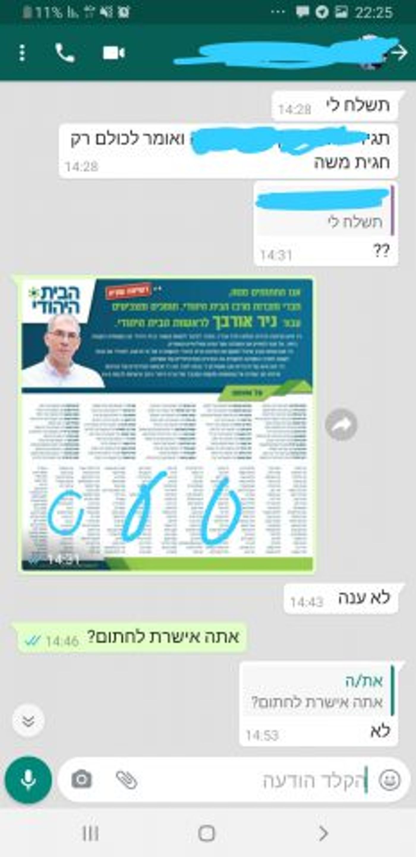 האזינו: אורבך החתים אנשים לתמיכה – ללא ידיעתם