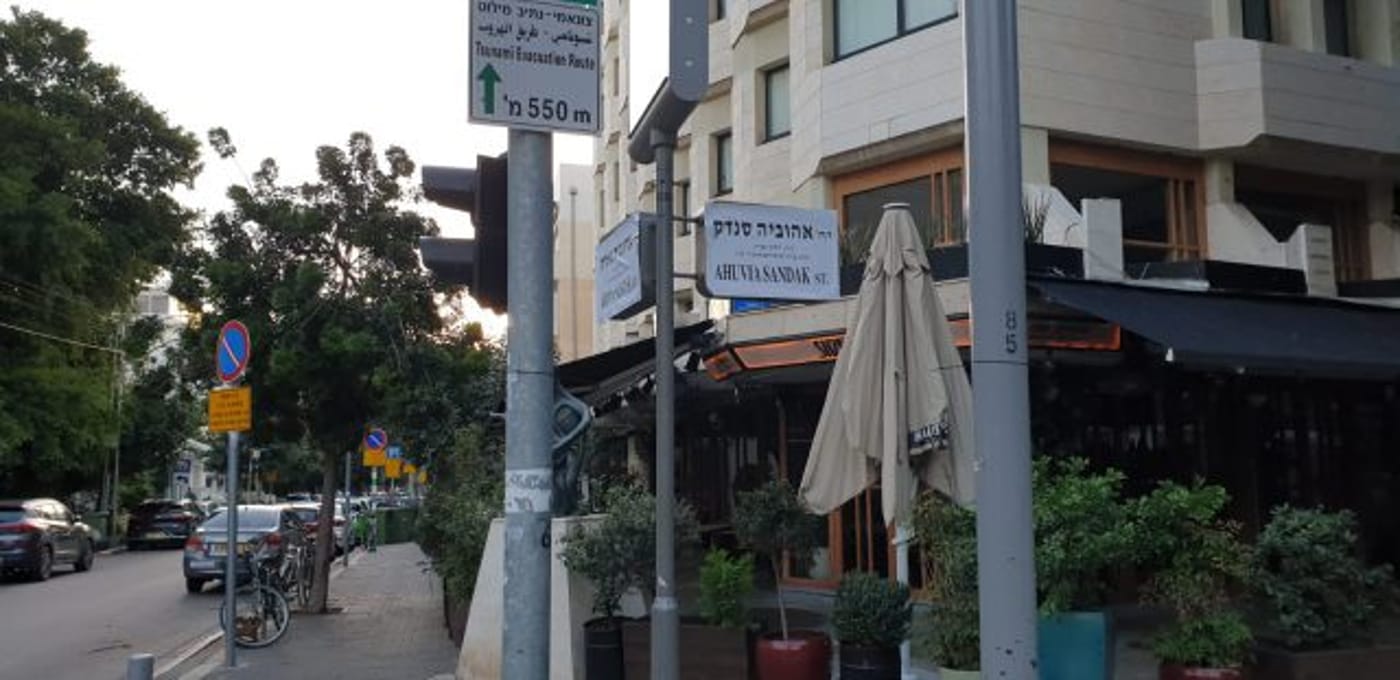 מחאה בת"א: רחובות שונו לרח' אהוביה סנדק ז"ל
