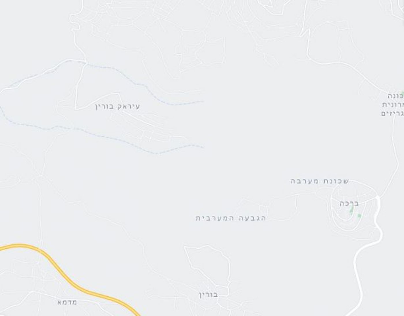 מפת האזור