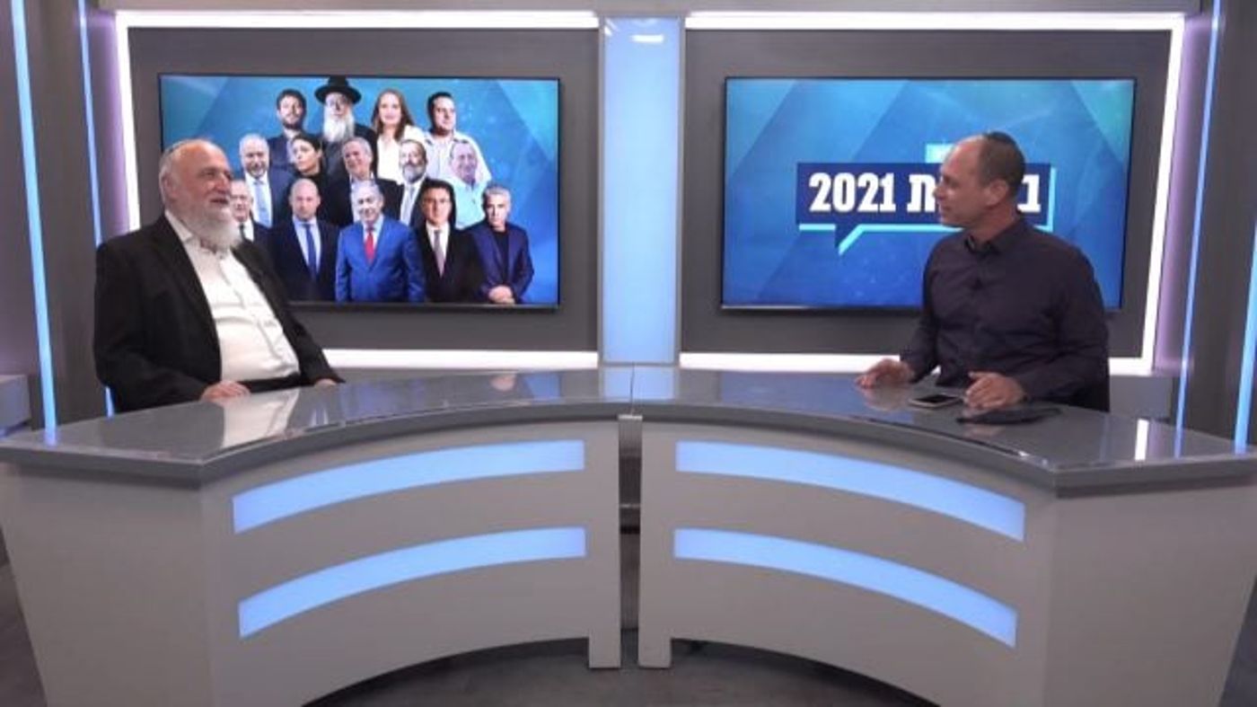 הרב קמינצקי באולפן סרוגים