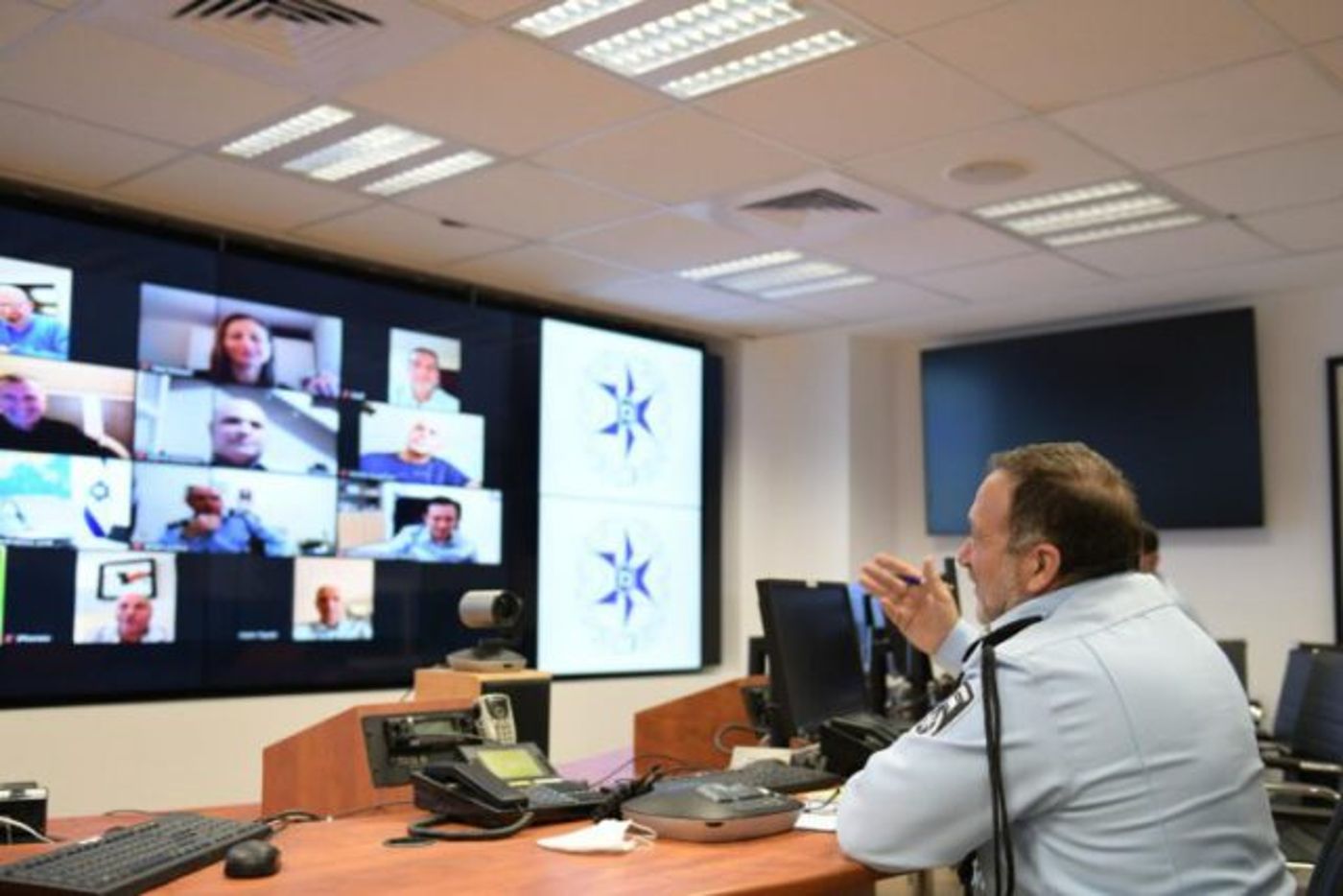 שיחת הוידאו שהתרחשה הערב