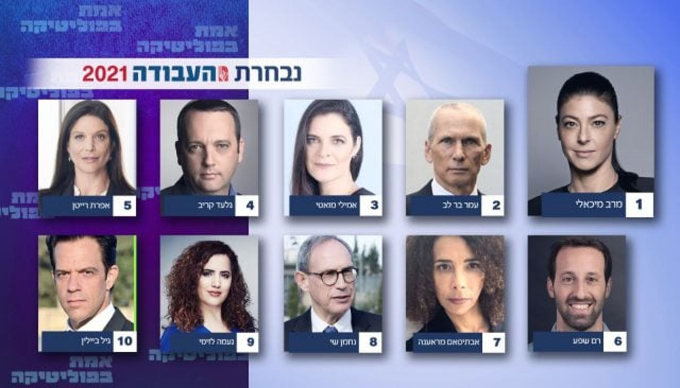 המתפקדים הכריעו: כך תראה רשימת "העבודה"