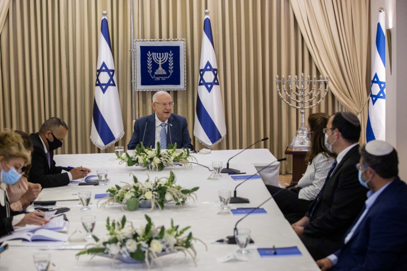 צפו: כשהנשיא הזכיר לבן גביר מי יישב את חברון