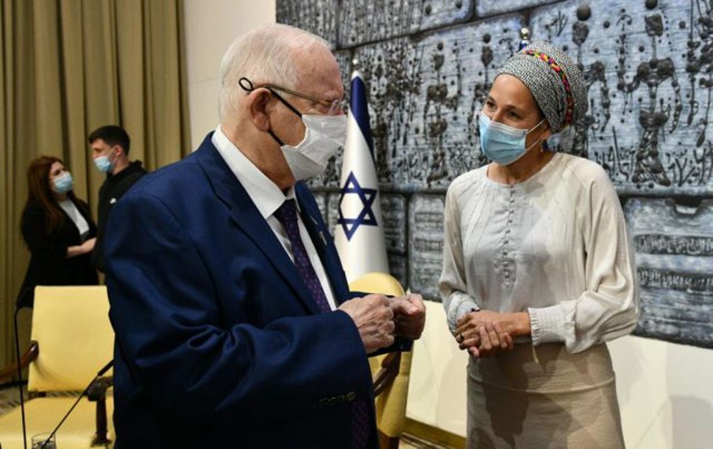 הנשיא עם משפחות שכולות: "שיעור גדול באומץ"