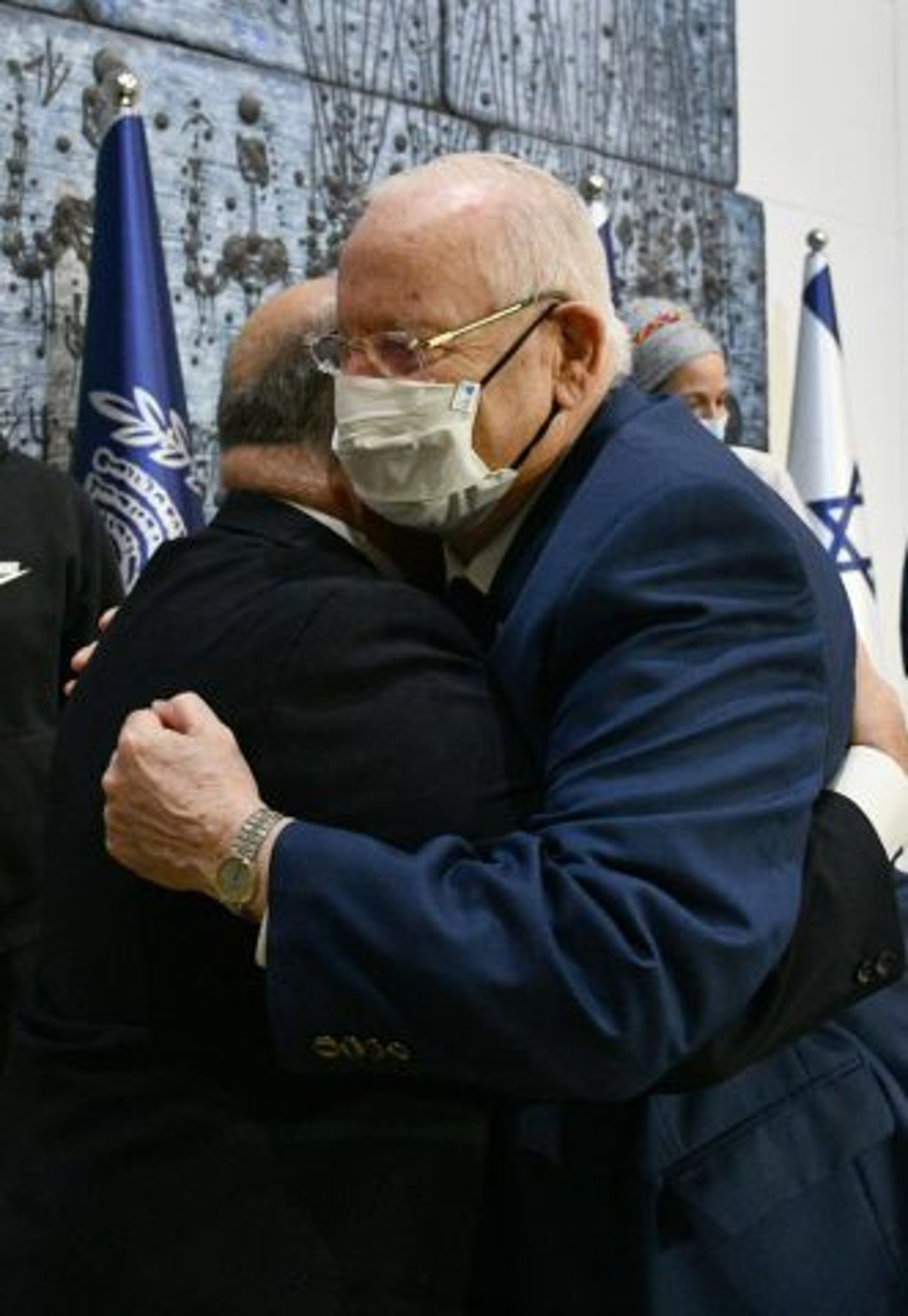 הנשיא עם משפחות שכולות: "שיעור גדול באומץ"