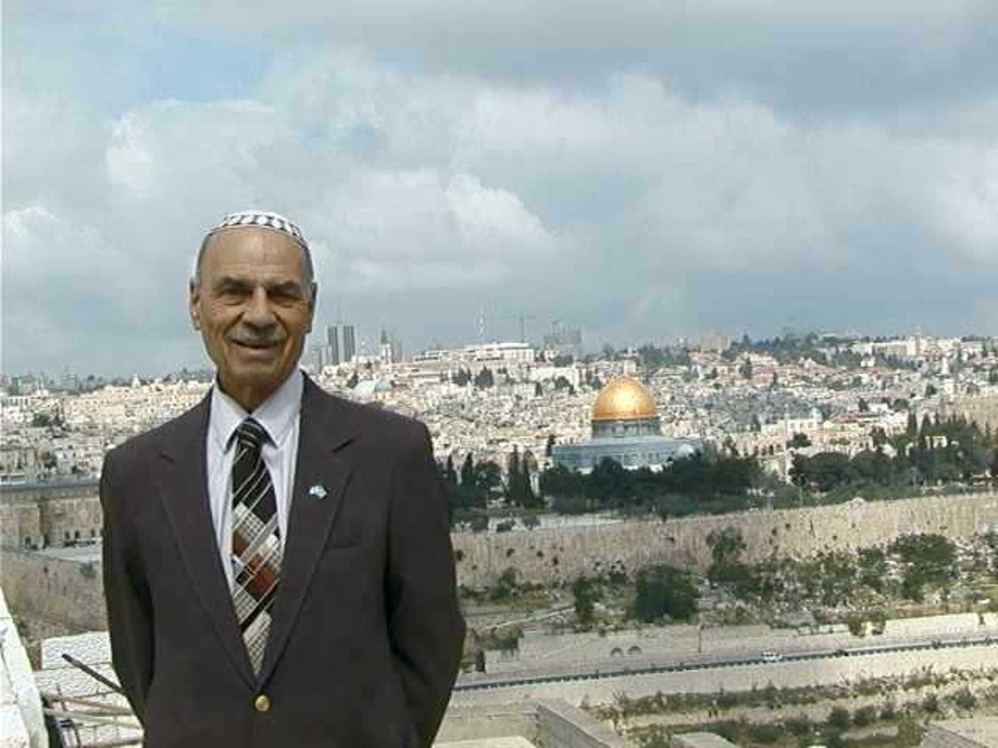 משה רוסנק בהר הזיתים 2001 (יובל מלחי)
