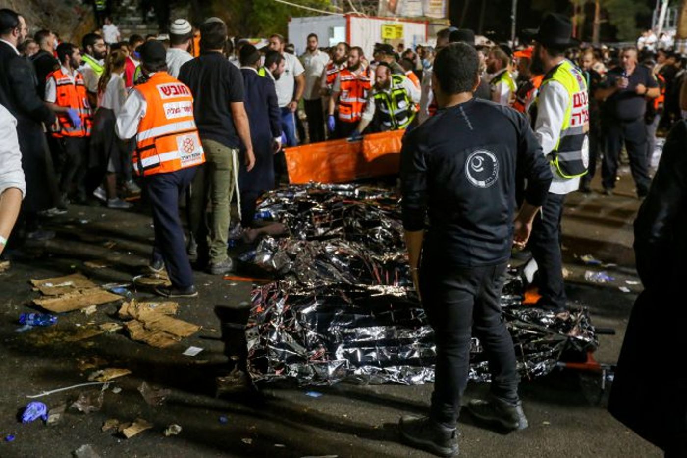 החגיגה התחלפה בעצב: תיעוד האסון הכבד במירון
