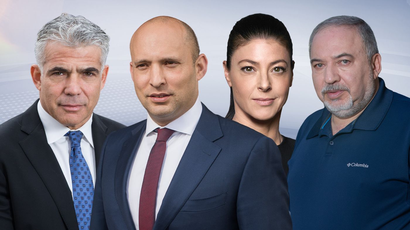 ראש הממשלה המיועד וחבריו לקואליציה המסתמנת