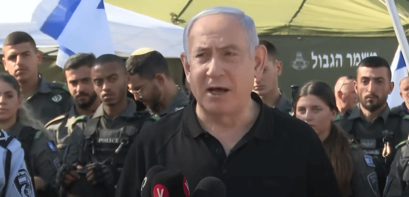 נתניהו בלוד: "אין עכשיו איום גדול יותר מהפרעות"