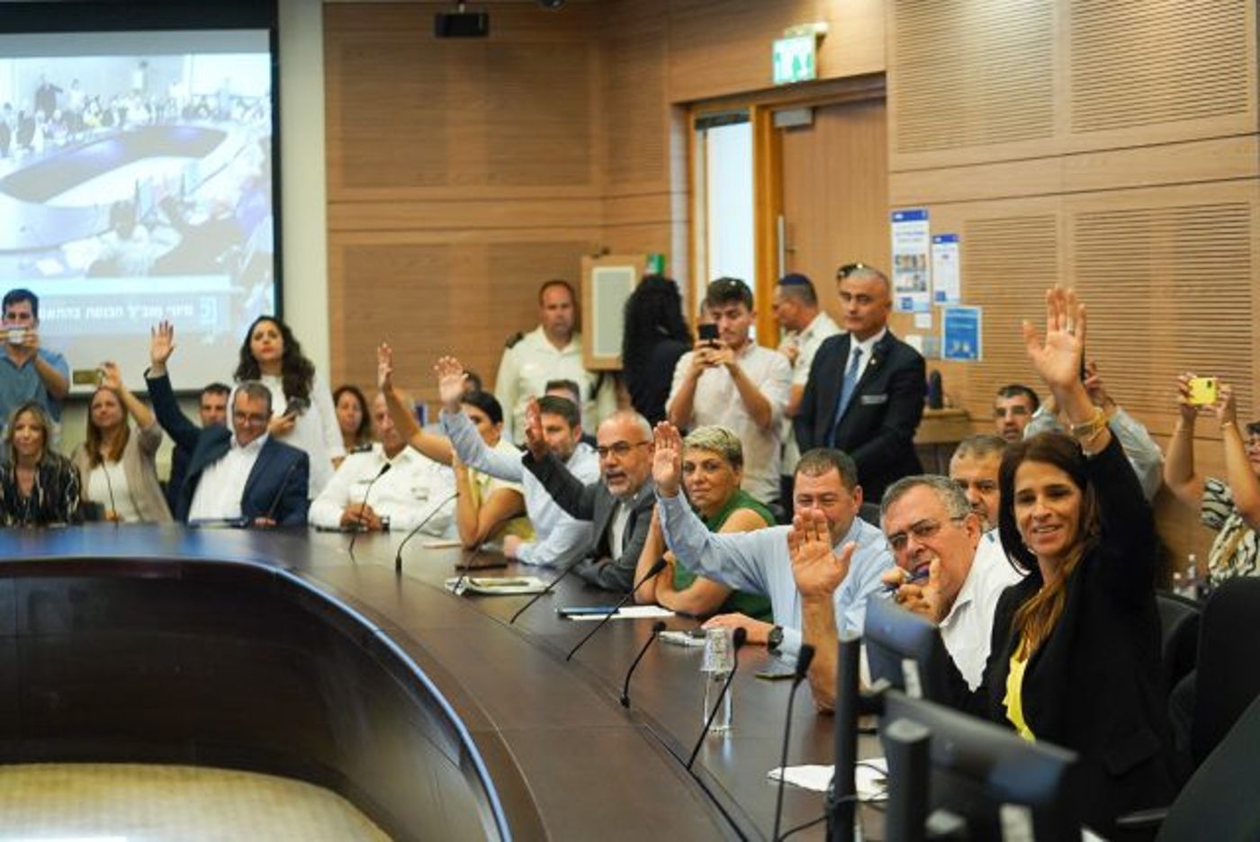 הח"כים תומכים במינוי של סגל (נעם מושקוביץ, דוברות הכנסת)