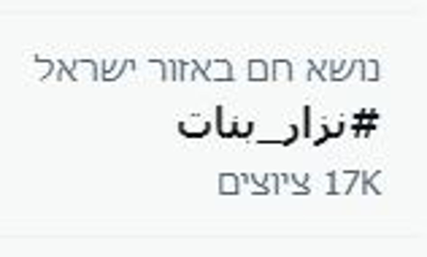17 אלף ציוצים בכמה שעות