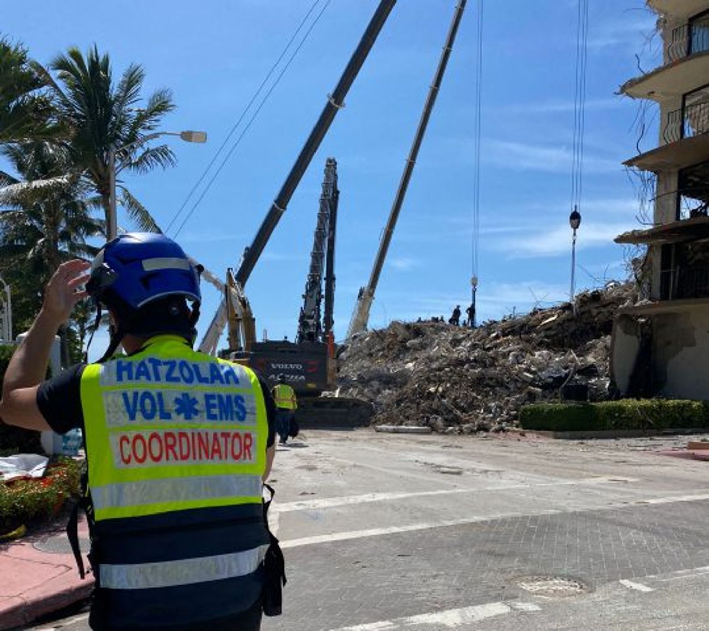 נציג מד"א במיאמי לסרוגים: זה האסון הכי גדול שהייתי בו