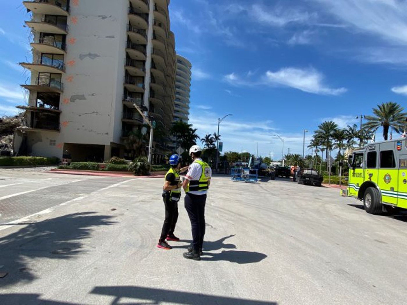 נציג מד"א במיאמי לסרוגים: זה האסון הכי גדול שהייתי בו
