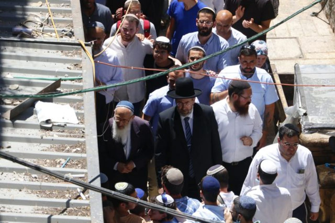 אחרי מינוי הרב אבינר לנשיא: הרב הראשי הגיע לביקור בישיבה