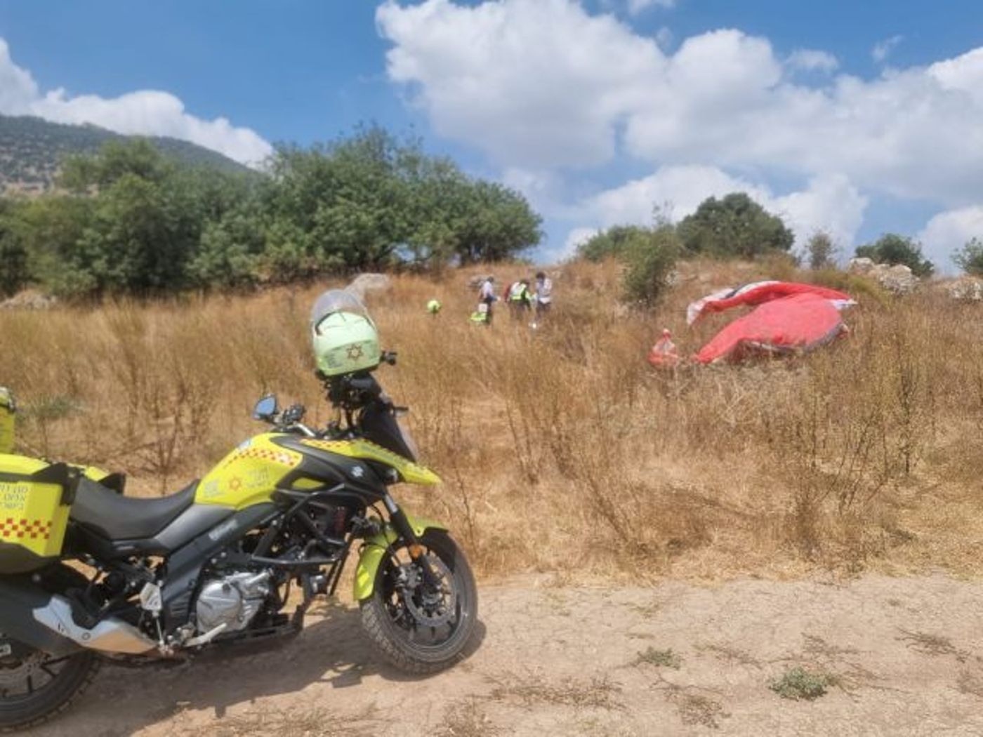 הרוג בהתרסקות מצנח בהר תבור