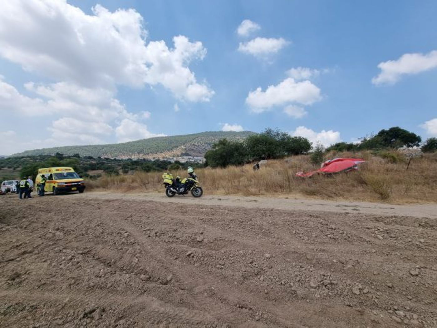 הרוג בהתרסקות מצנח בהר תבור