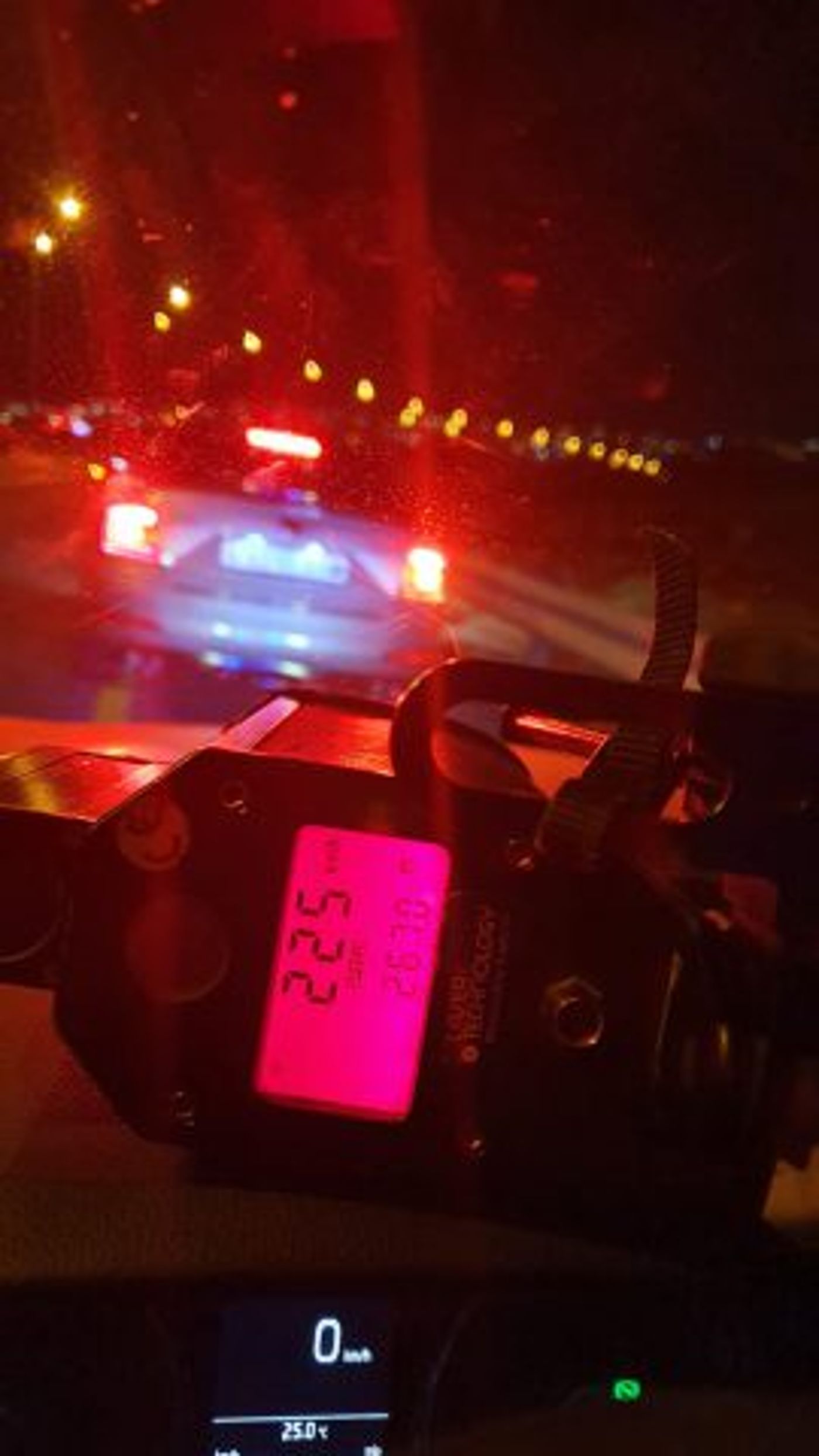 במהלך הסופ"ש: פלסטיני נתפס נוהג ב-225 קמ"ש