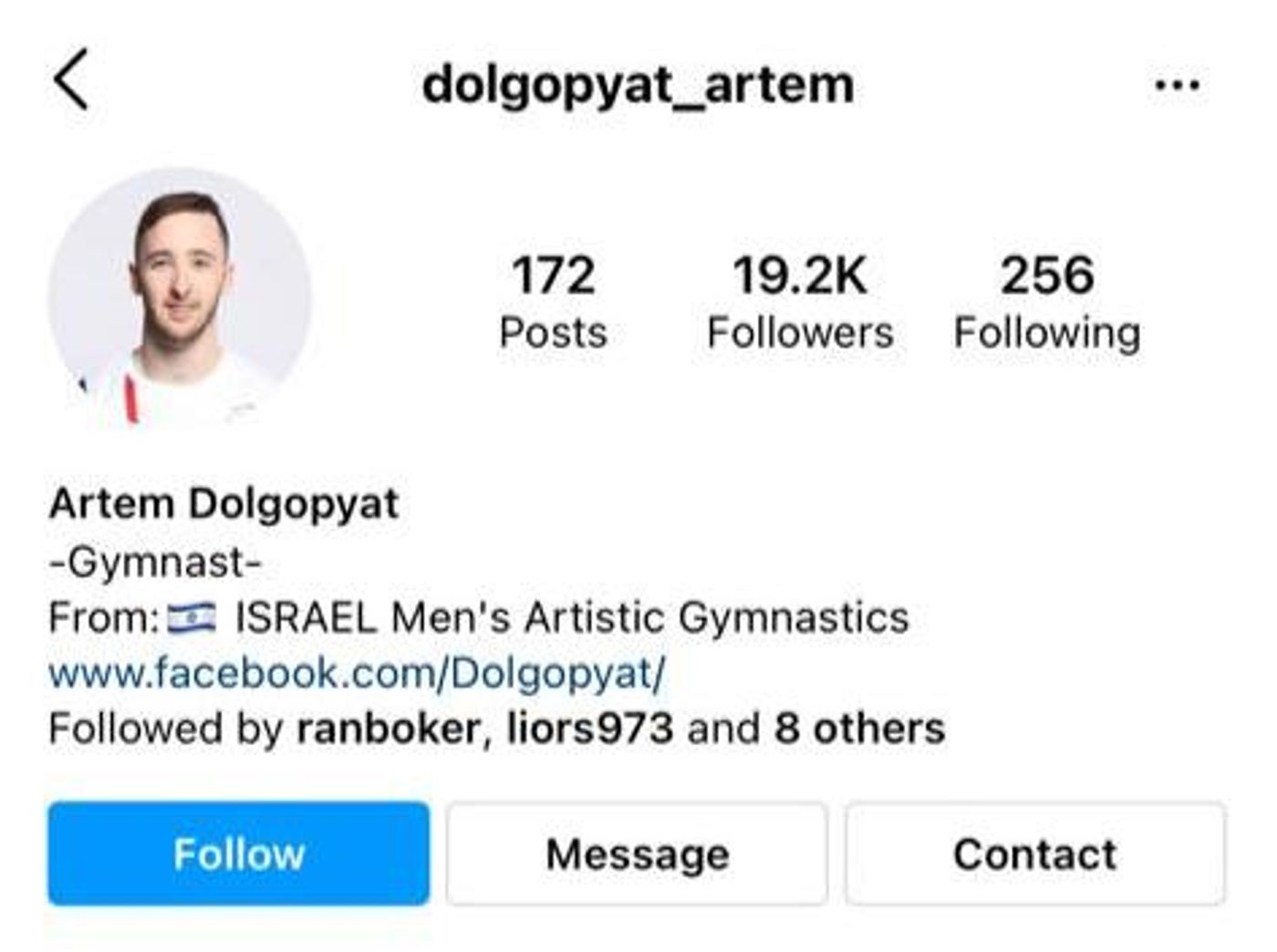 כמה עוקבים עלו לארטיום דולגופיאט מאז הזכיה בזהב?
