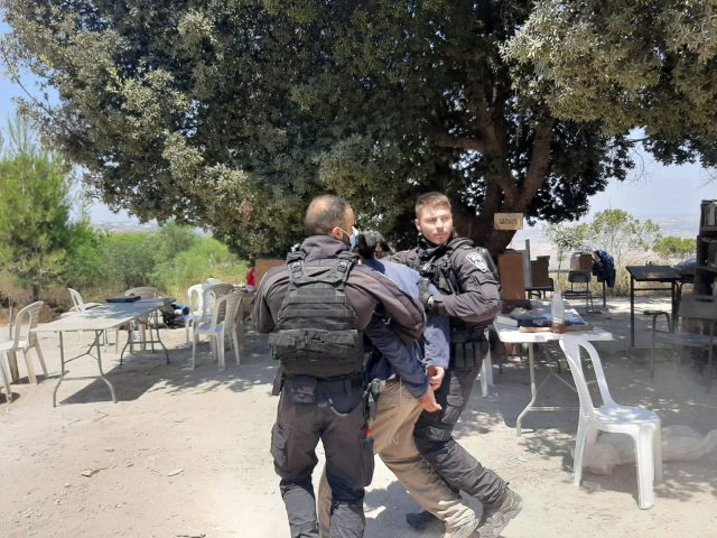 לאחר עשור: נחסמה הכניסה לחומש והישיבה נהרסה