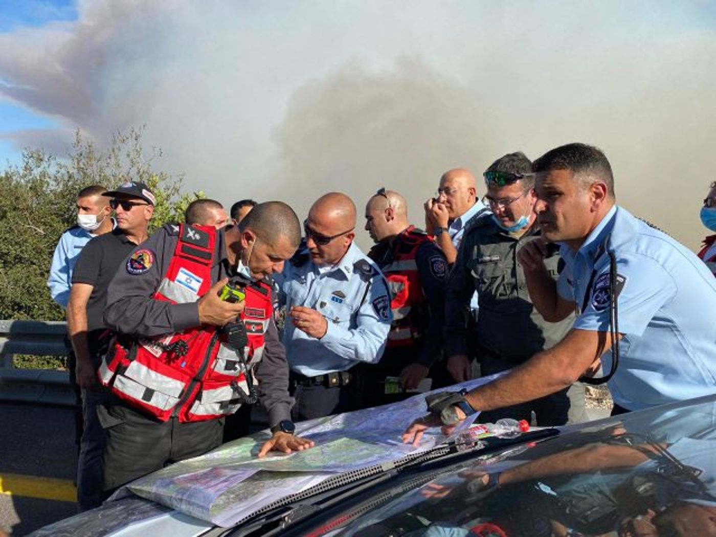 עקב השריפה: בנט קטע את ישיבת הקבינט
