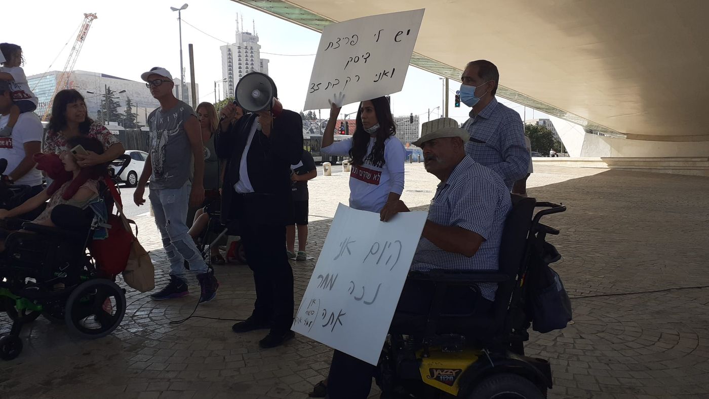 מחאת הנכים: נמשיך בחסימת כבישים
